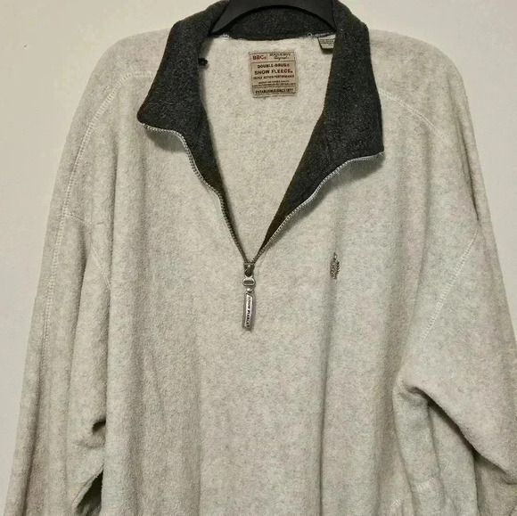 BUGLE BOY Double- Brush Snow Fleece Size XL EUC - Picture 3 of 9
